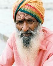 India, Belur, Chennakeshava Temple, Portrait, Indian Man, man, Mendicant, Wanderer,