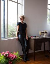 Marisol Centeno, textile designer.
