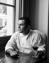food, chef, rosewood hotel, wine, portrait