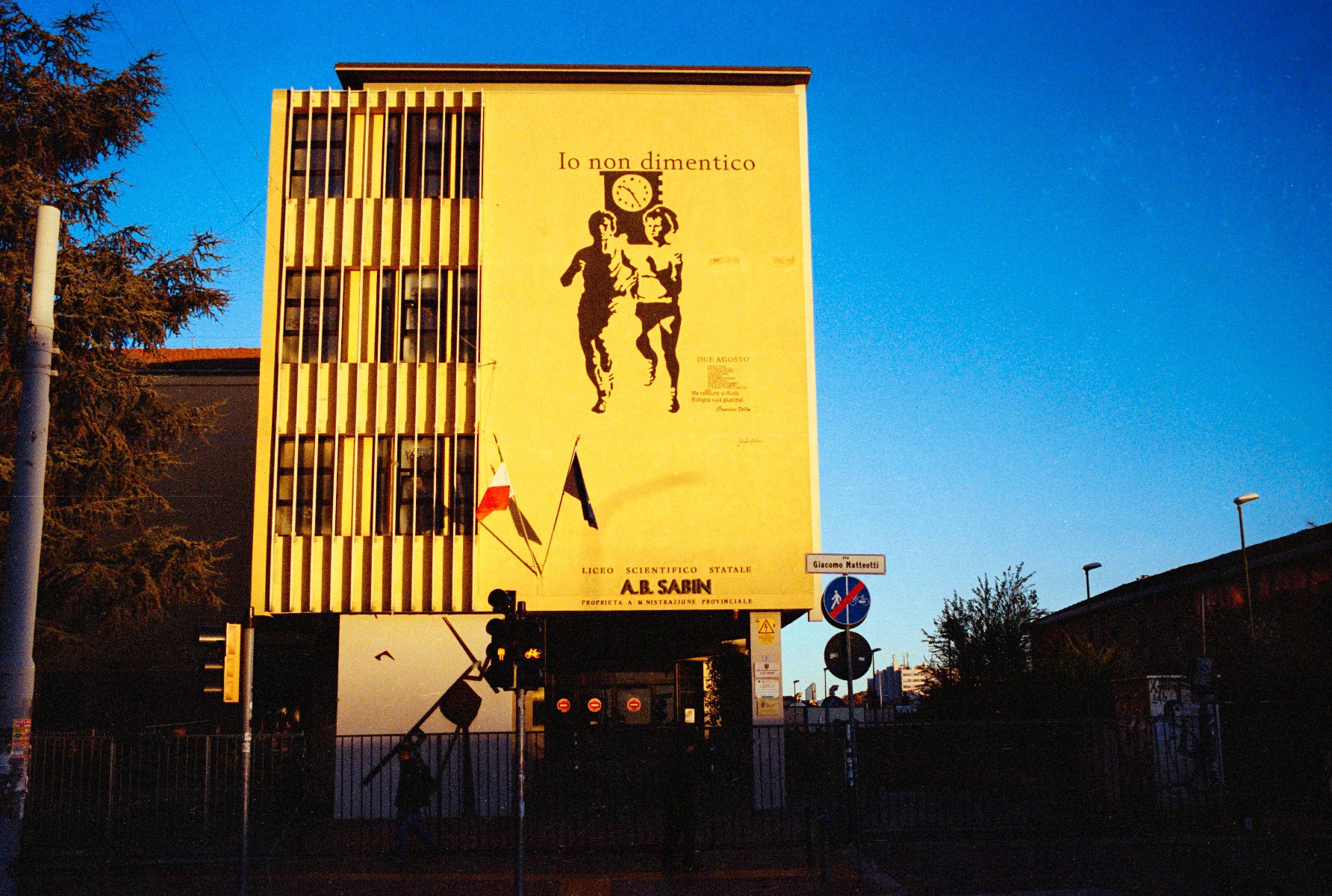 Picture of Bologna, Kodak Portra 400, bolognina, film.