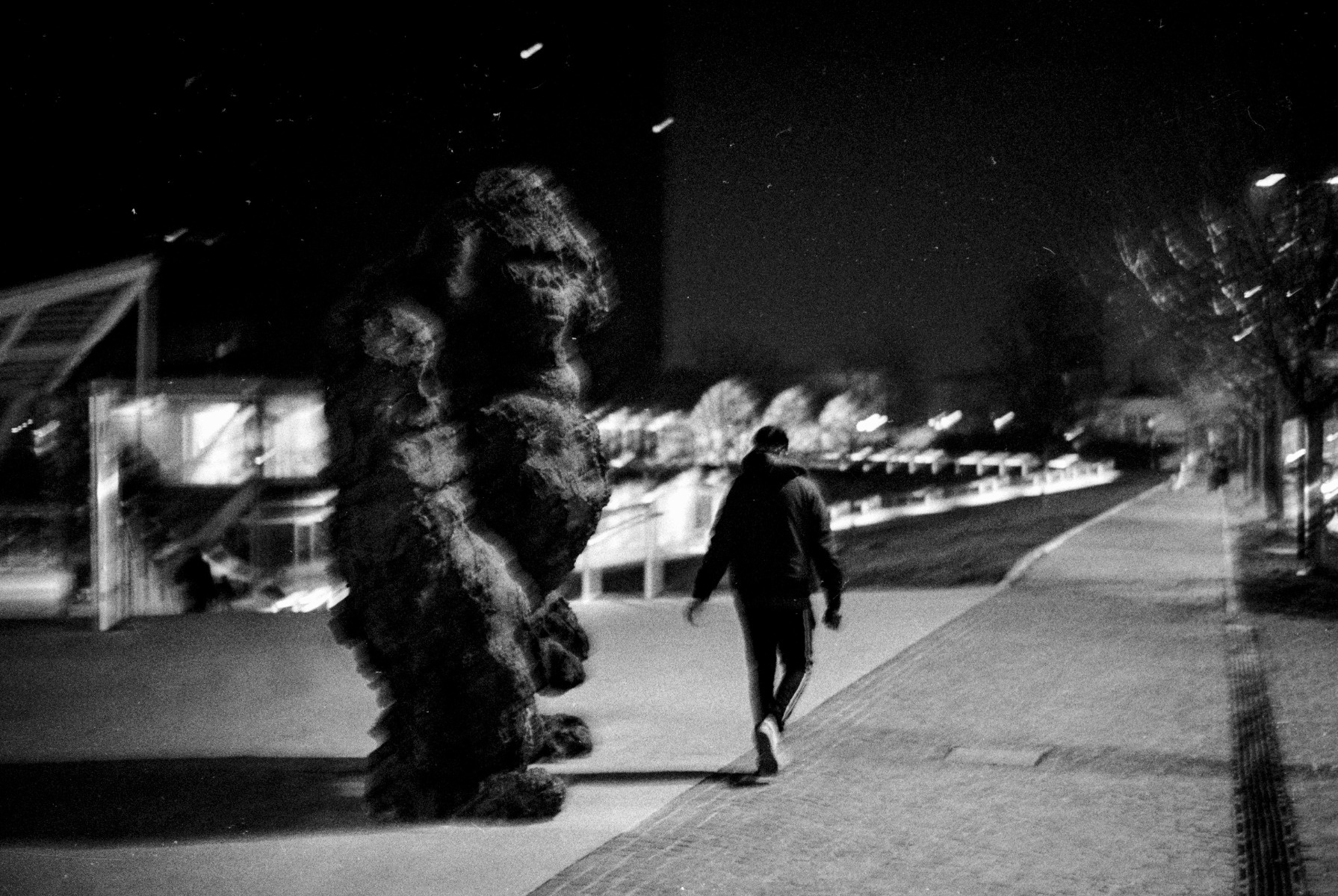 Picture of B/N, Bologna, Ilford HP5 Plus, bolognina, film.