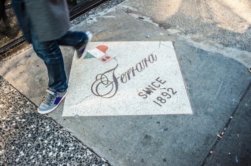 Ferrara, Little Italy, New York. New York.