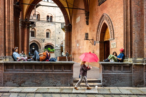 Bologna, portici
