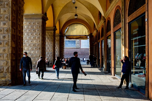 Bologna, portici
