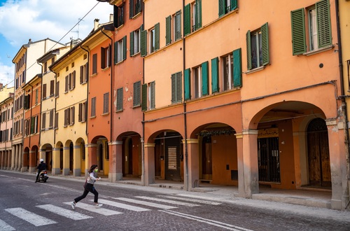 Bologna, portici