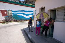 Baracoa, Cuba, kissing