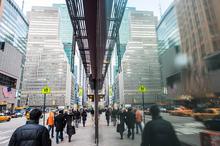 Midtown, New York, Reflection, Specular Reflection