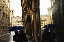 City, Couple, Firenze, Florence, Reflection, Reflections, Specular Reflection, rain,