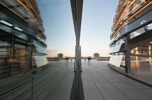 Berlin, City, Reflections, Specular Reflection, Tourism, Travel