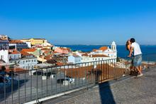 Kissing, Lisbon, Lisbona, Portogallo, Portugal