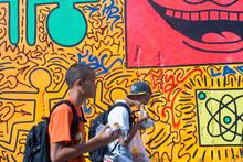 City, New York, Portrait, Street Art