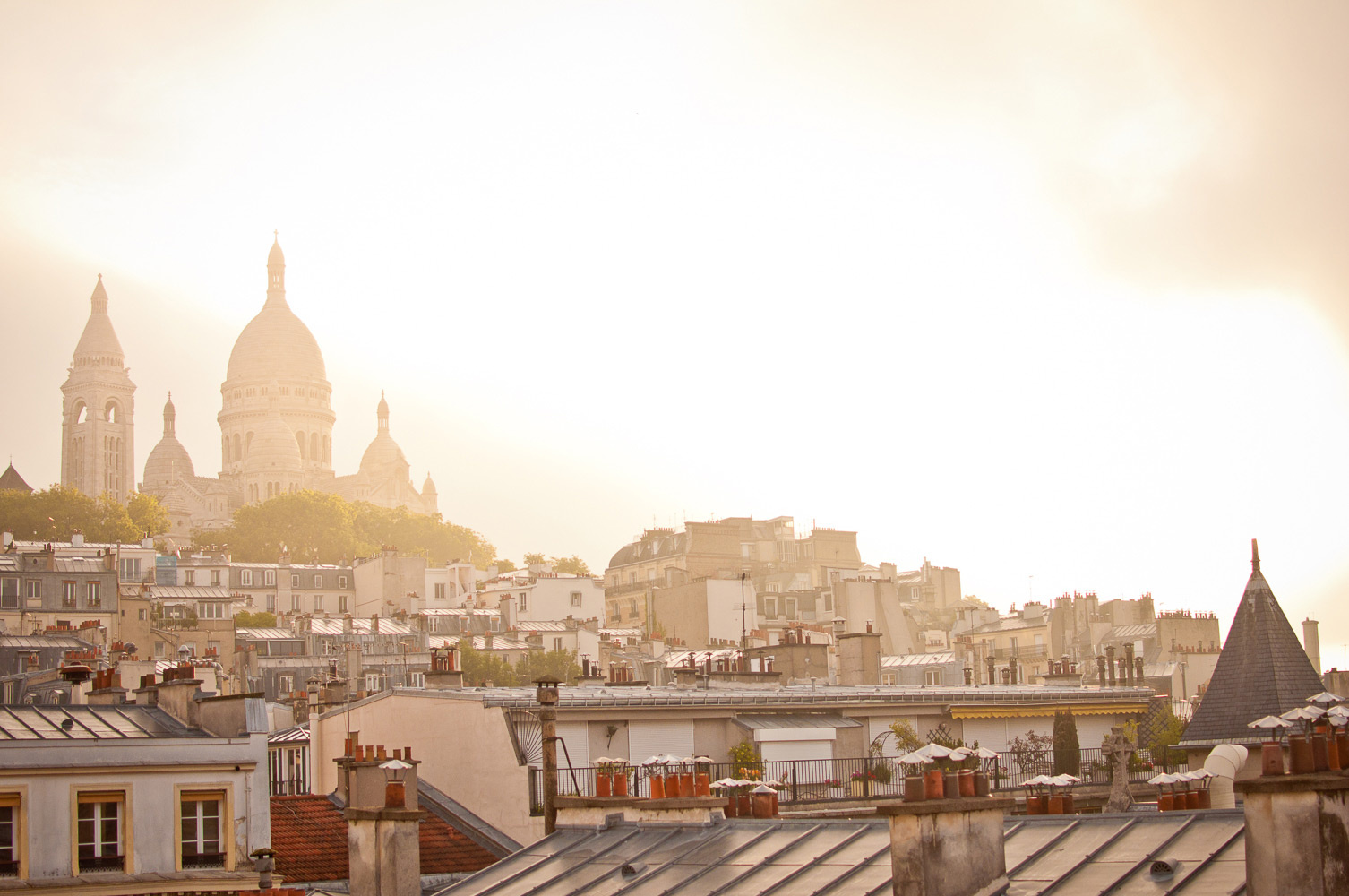 Picture of Paris, Rooftops, City View. Picture taken in Paris, France.