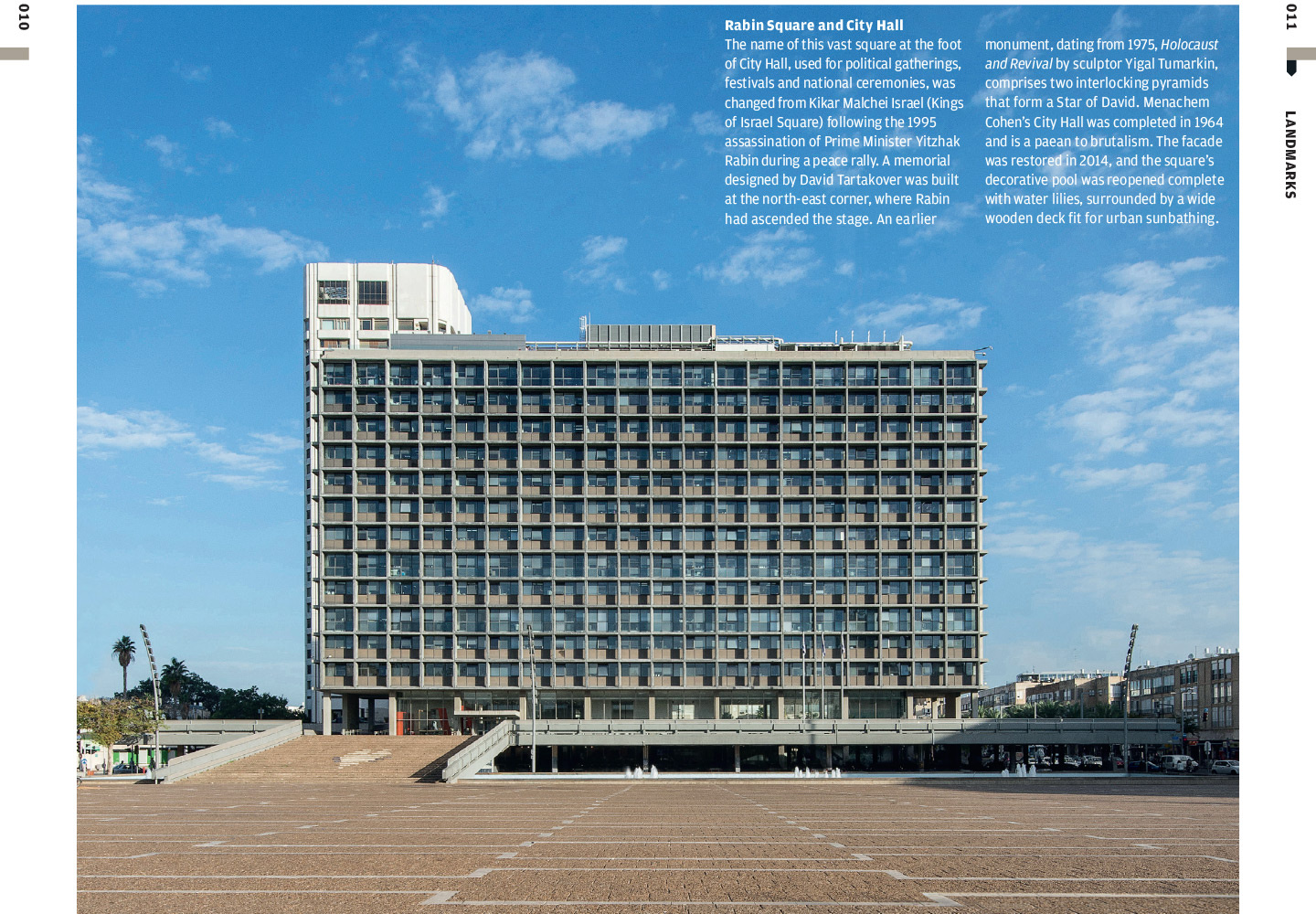 In this picture: Tel Aviv city hall.