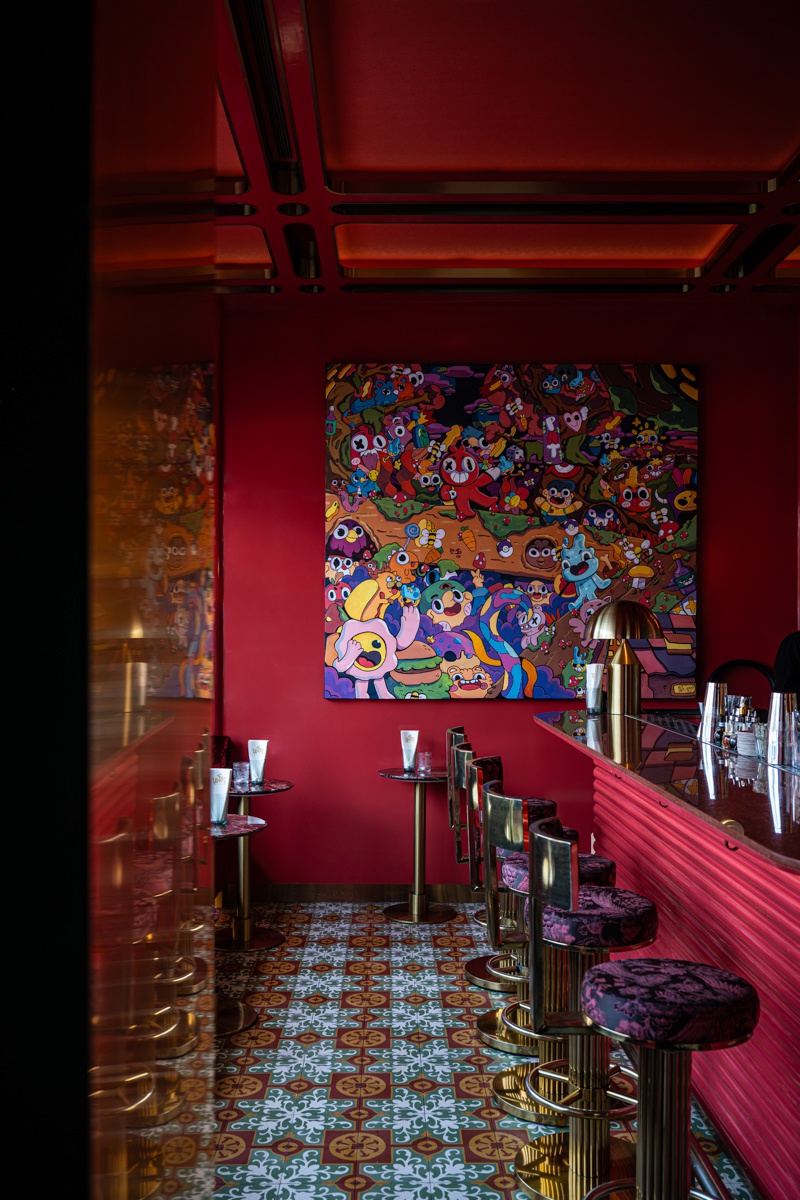 In this picture: Nusara Restaurant, Chef Ton, Bangkok, Thailand.