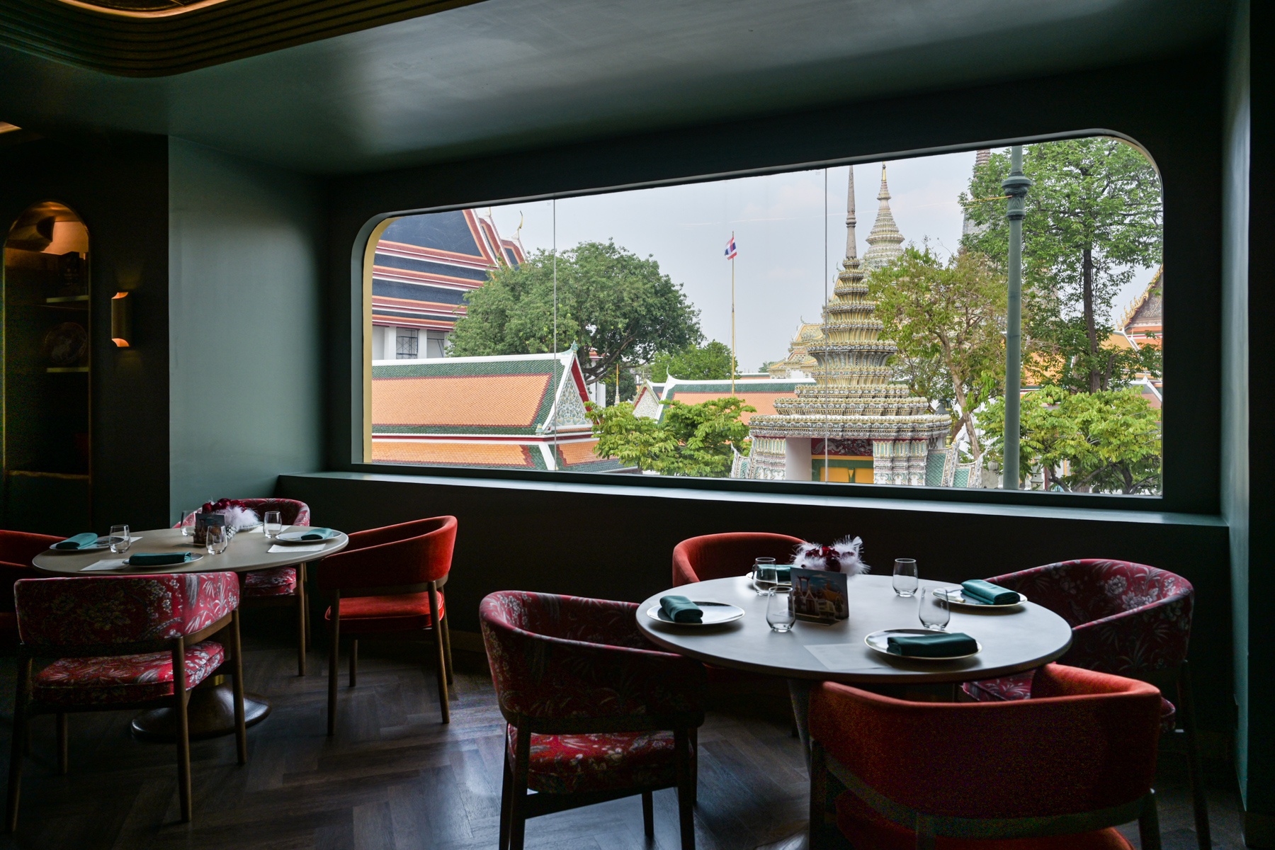 In this picture: Nusara Restaurant, Chef Ton, Bangkok, Thailand.