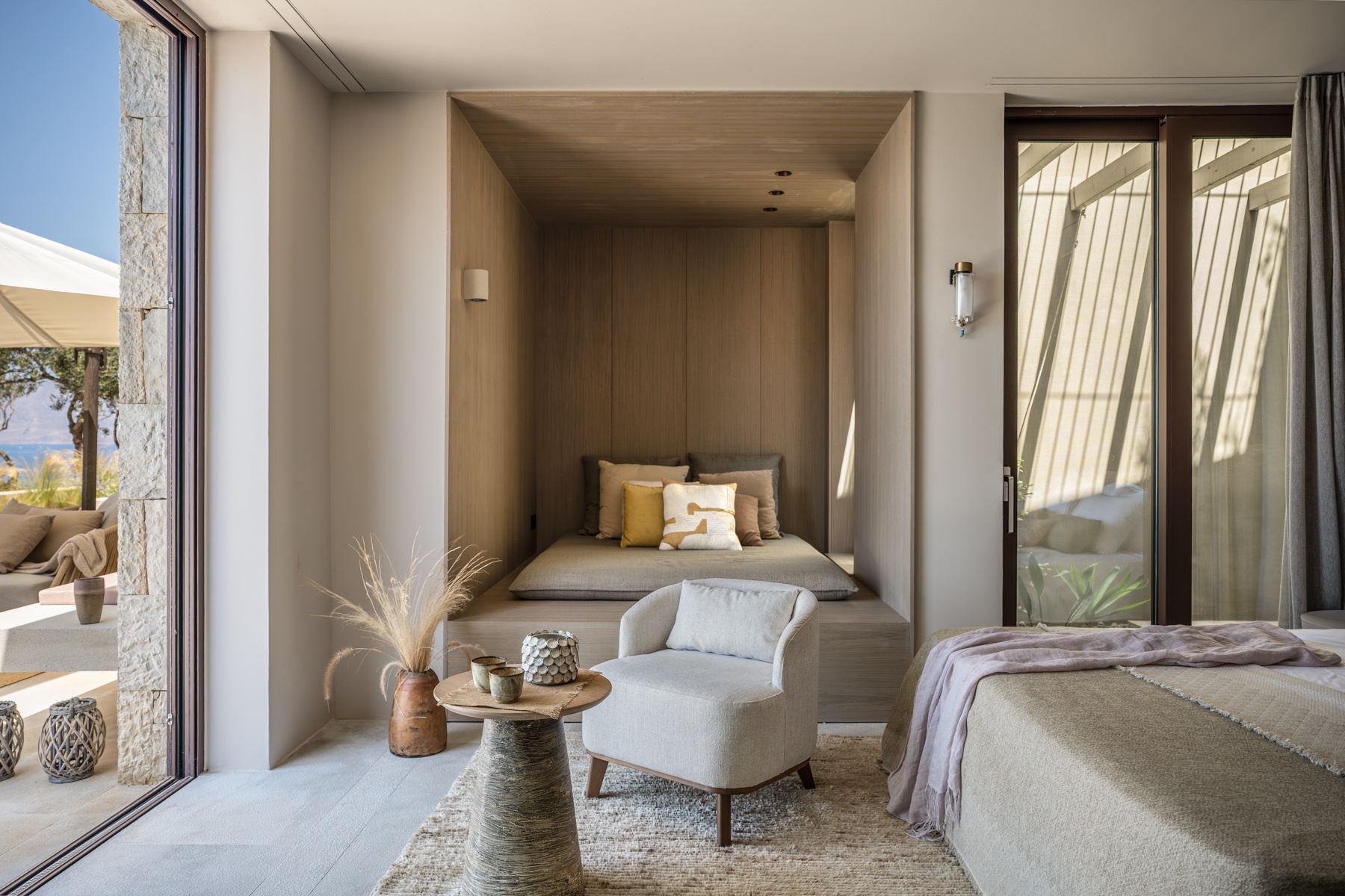 In this picture: Interiors and Details, Bliss House, Crete, Greece. Picture taken in Crete, Greece.