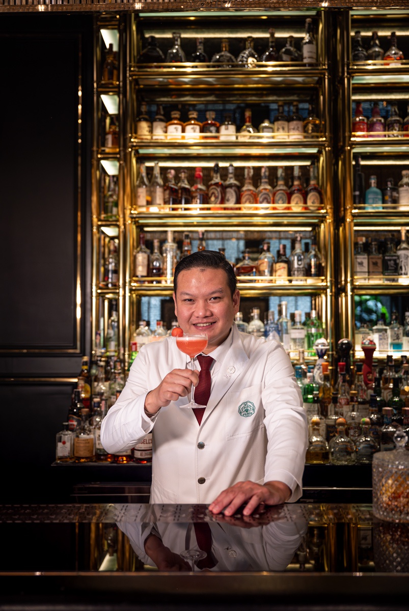 In this picture: Firefly Bar, Kempinski Bangkok.