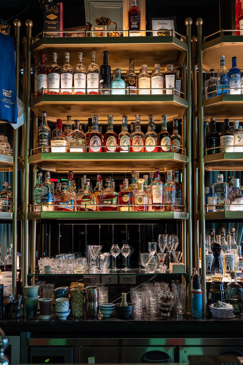 In this picture: Opium Bar, ASSE, Chef Pam, Bangkok.