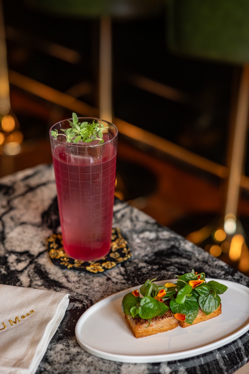 In this picture: Opium Bar, ASSE, Chef Pam, Bangkok.