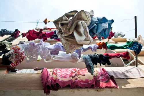Intimacy under the Wires, Israel 2012, Laundry, Tel Aviv, travel