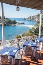 Italy, Sicily, Fine, Dining, Beach, View