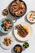 Spain, Barcelona, Dinner, Tapas, Food