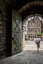 Belgium, Ghent, Gate, Castle