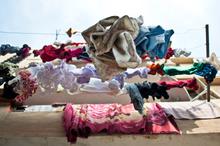 Israel, Tel Aviv, Intimacy under the Wires, 2012, Laundry, travel